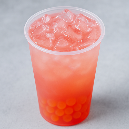 Strawberry Lemonade Nitro Infused Bubble Tea