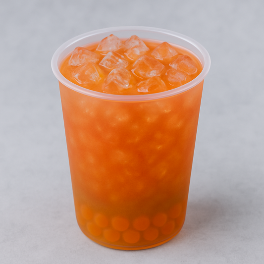 Strawberry Passionfruit Nitro Infused Bubble Tea